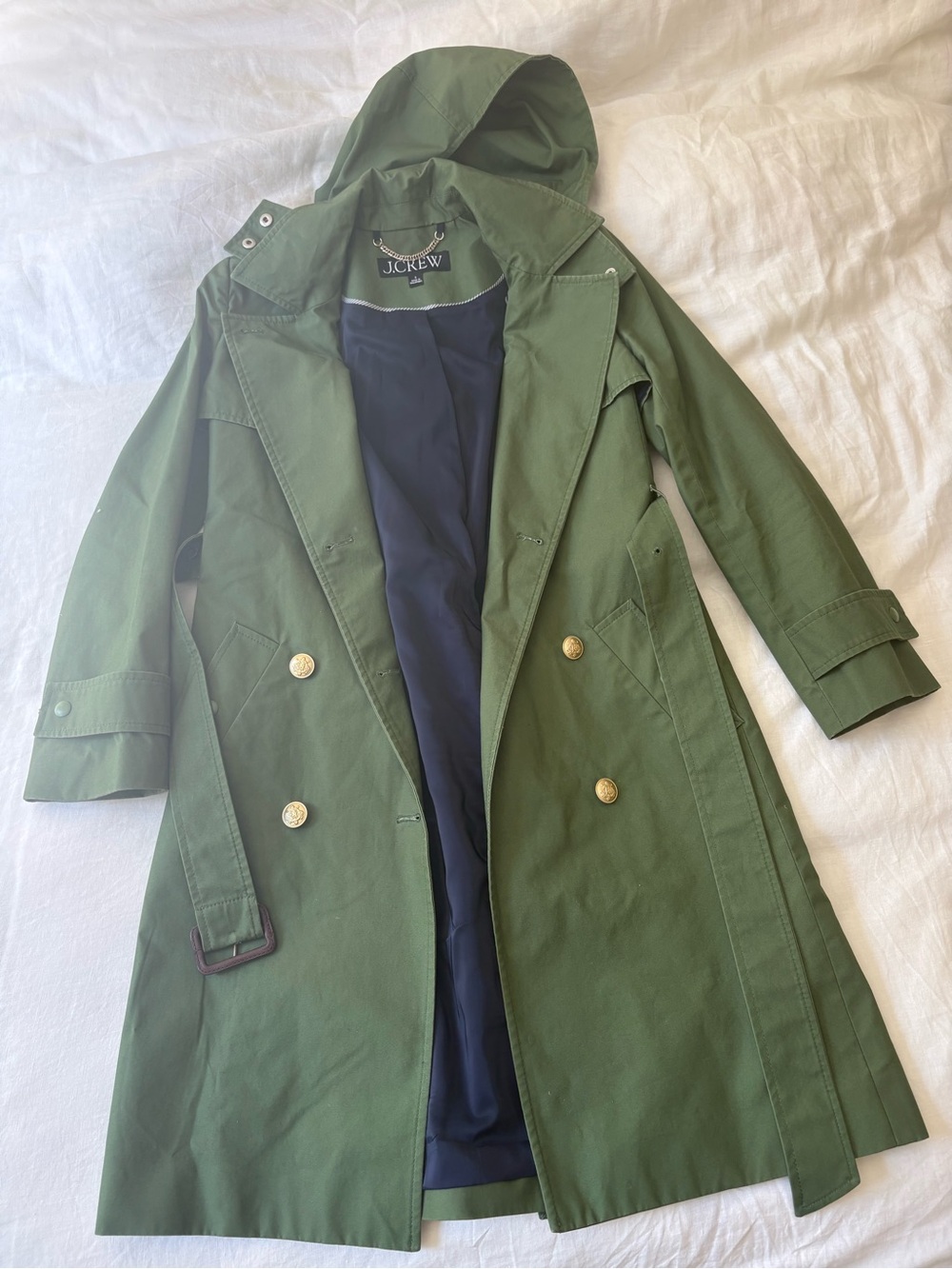 J Crew Icon Trench Coat - Picture 2 of 6